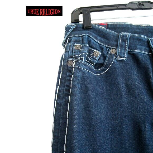 TRUE RELIGION NEW Y2K STELLA Supra-T Stripe Low Rise Skinny Jean 29 - Picture 3 of 12